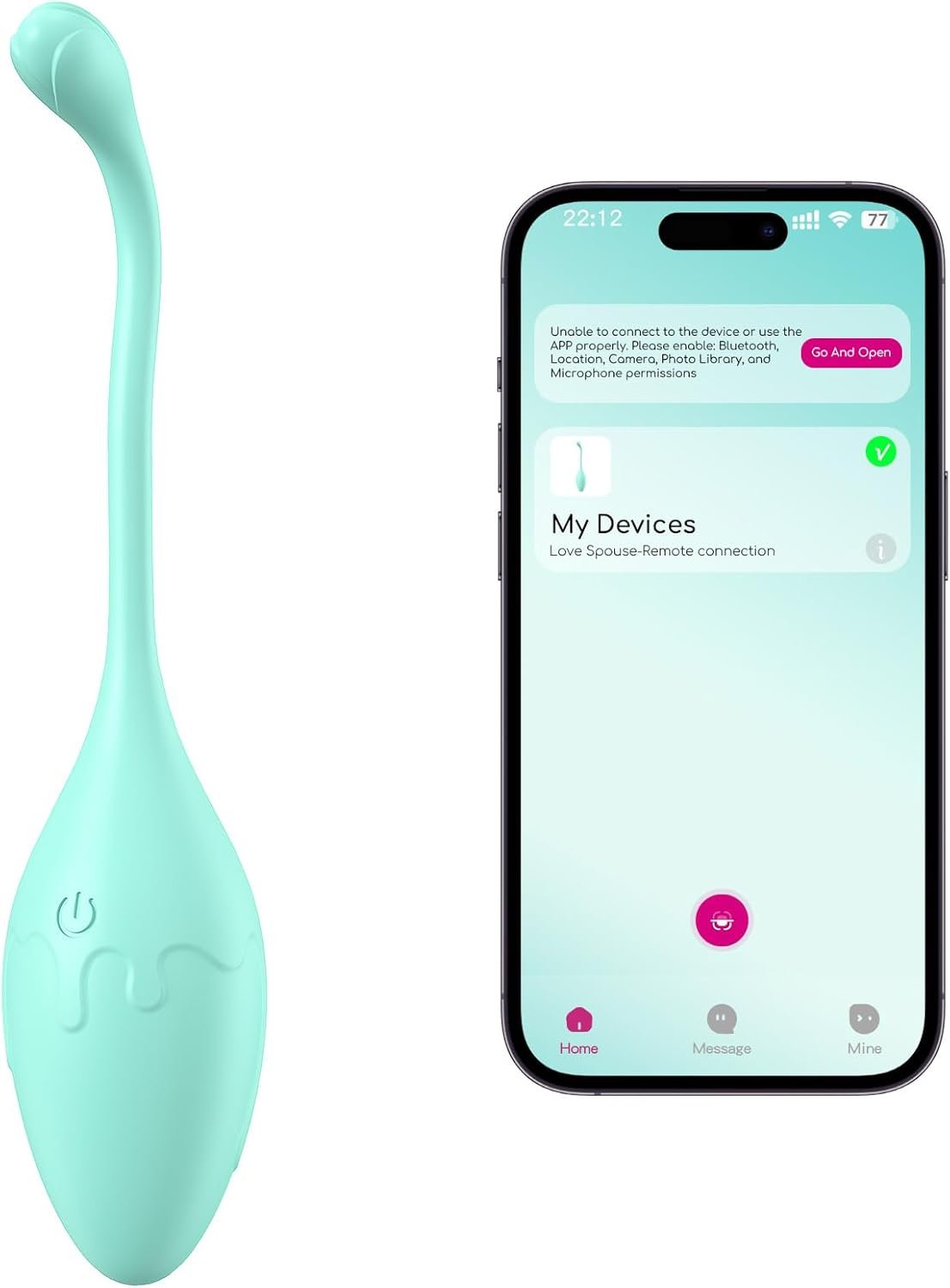 Kegel Trainer,Pelvic Floor Exerciser with App,Strengthen Your Pelvic Floor, get Better Bladder Control, Stronger Pelvic Support