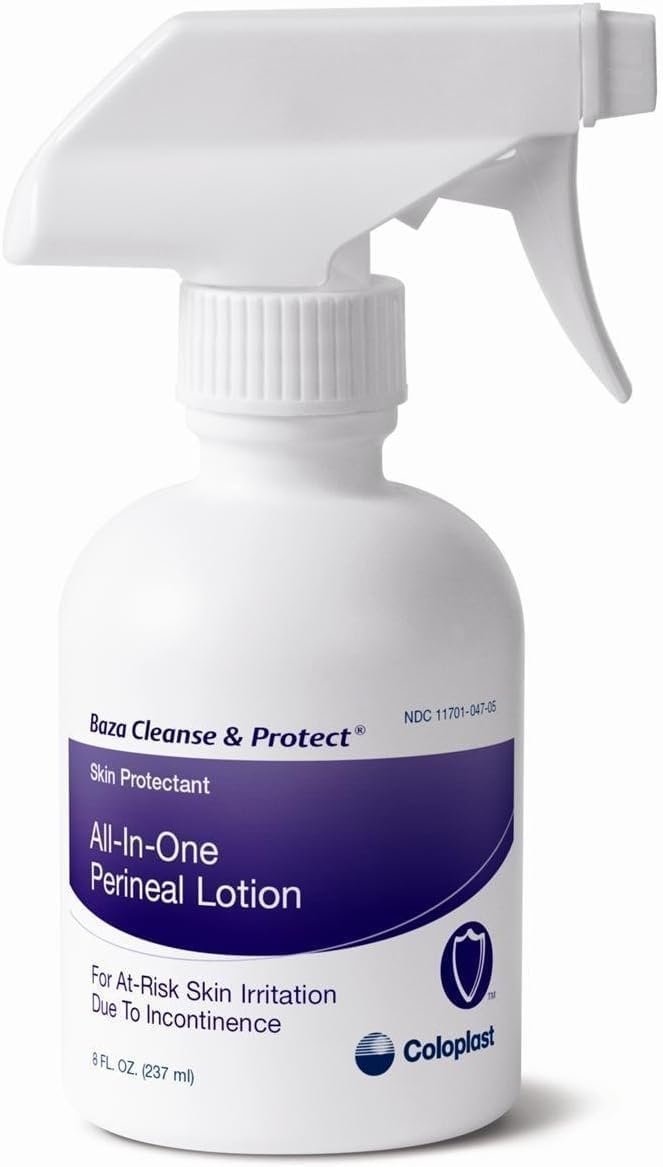 Baza Cleanse and Protect Perineal Wash 8 oz. Pump Bottle Unscented 7712, 1Ct