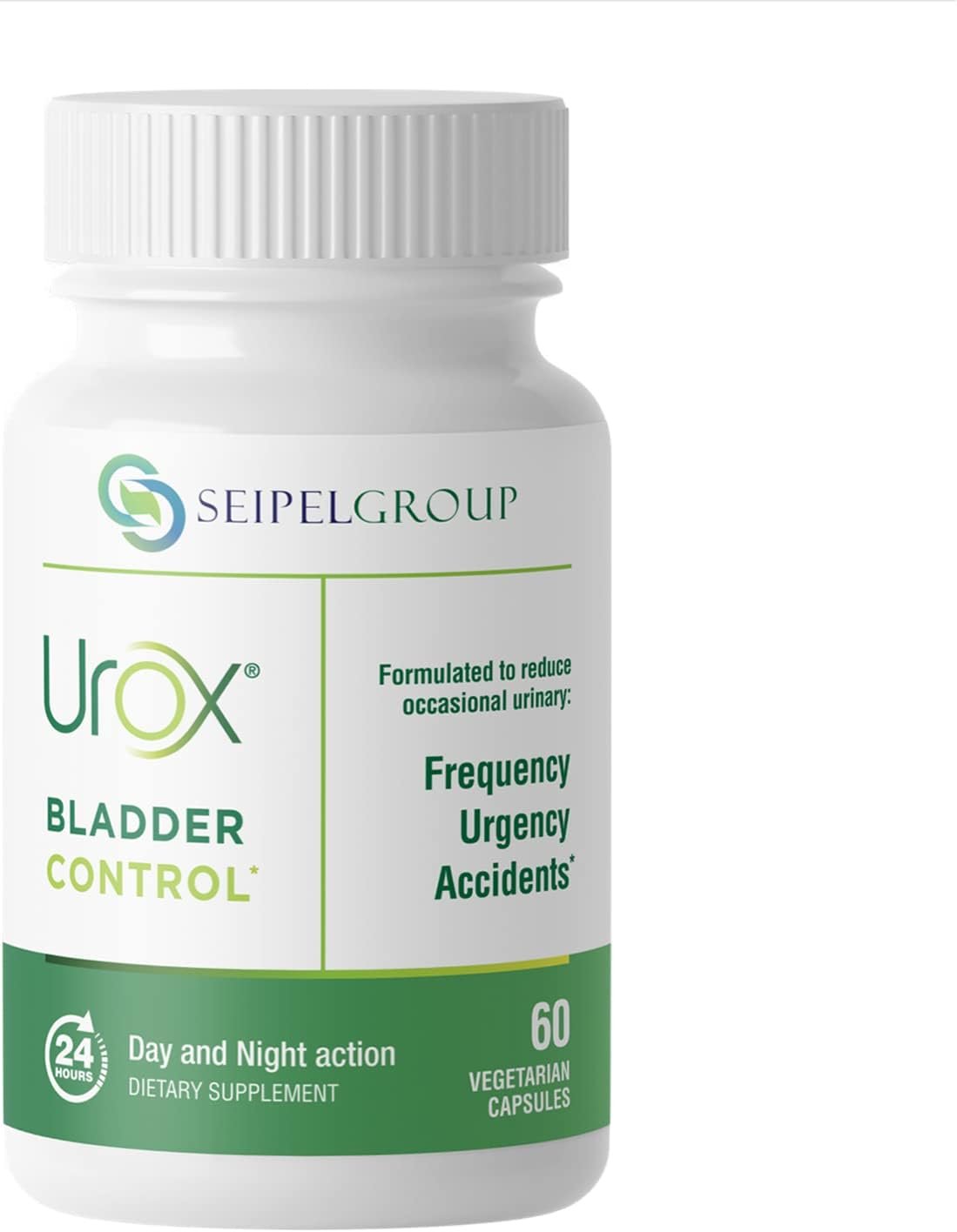 UROX Bladder Control, Safe and Effective Bladder Support Supplement for Men & Women, Helps Reduce Urinary Leakage, Incontinence, Frequency, Urgency, Night Trips to Bathroom – 60 Vegetarian Capsules