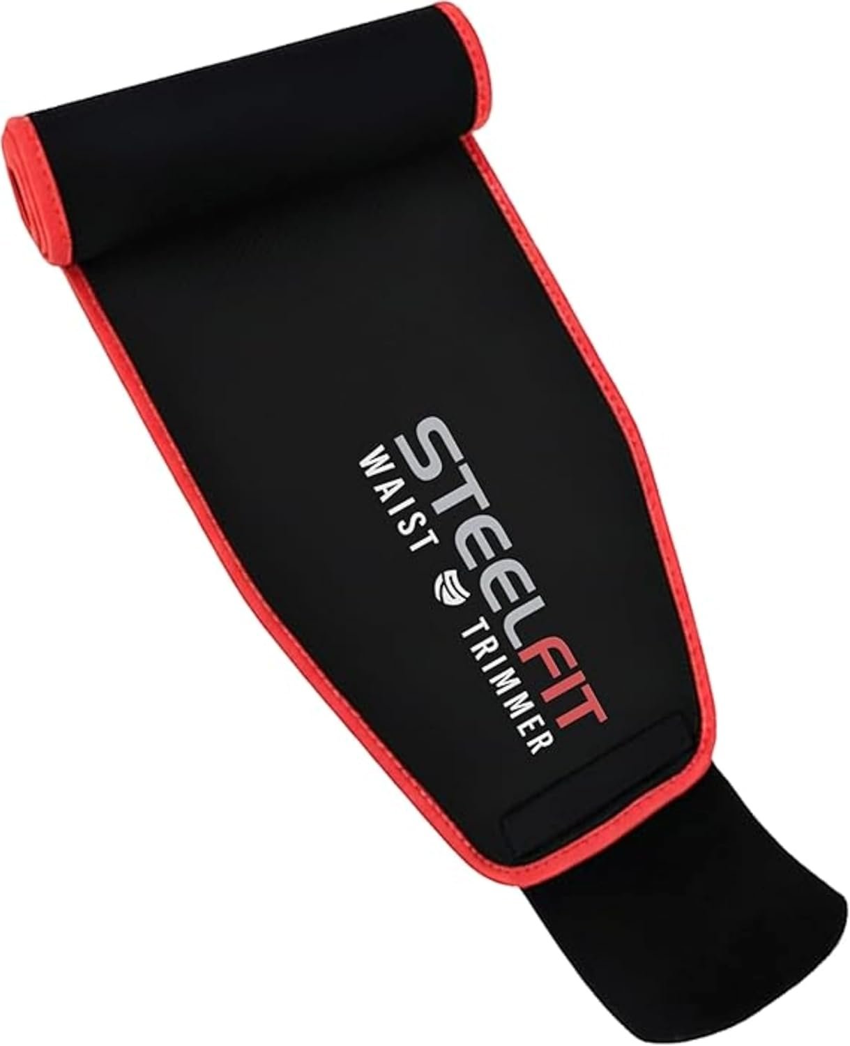 SteelFit Waist Trimmer Belt for Women & Men – Moisture-Resistant Neoprene Waist Trainer – Adjustable Sweat Band Shaper for Stomach & Belly Fat – Fitness, Gym & Exercise Accessories for Working Out