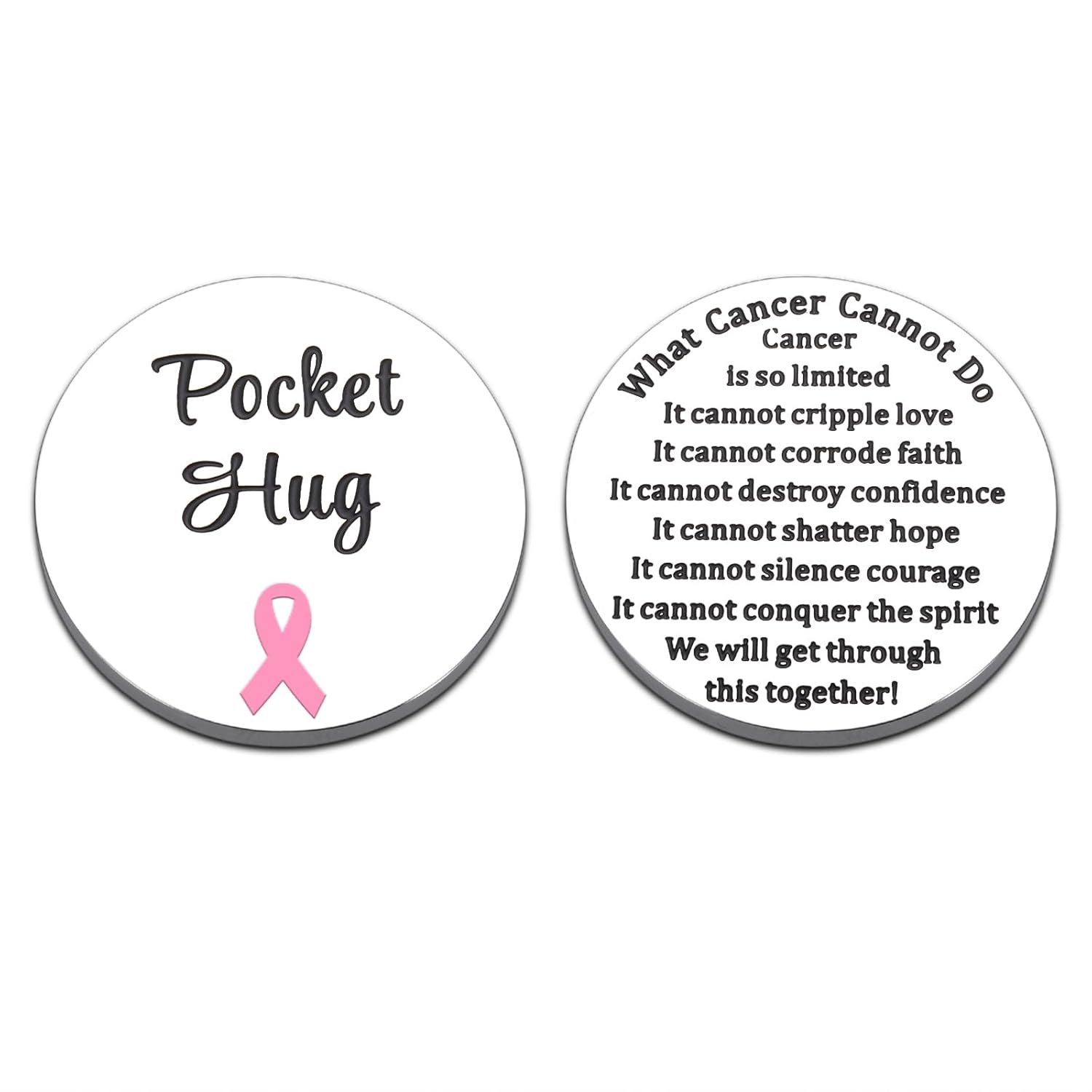 Breast Cancer Card for Women Breast Cancer Care Comfort Survivor Gifts for Women Woman Anxiety Relief Items Get Well Gifts for Womens Get Well Soon Gift Baskets for Woman After Surgery Pocket