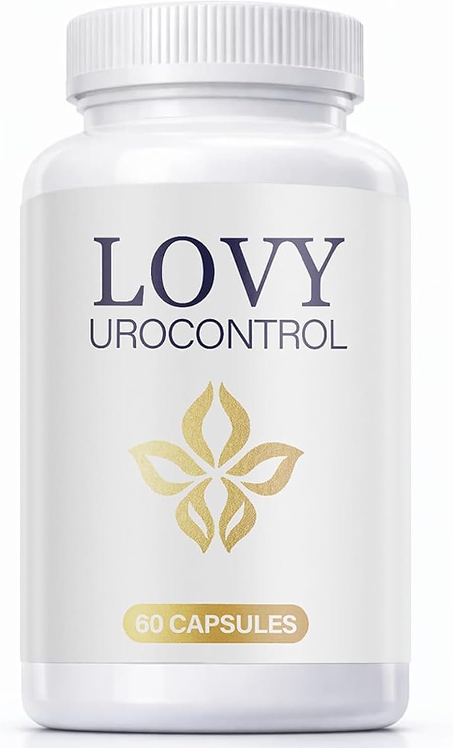 Lovy Urocontrol Capsules – Lovy Bladder Control Supplement with Magnesium, Cranberry & Pumpkin Seed, Herbal Blend for Men & Women, Non-GMO & Gluten Free – 60 Capsules