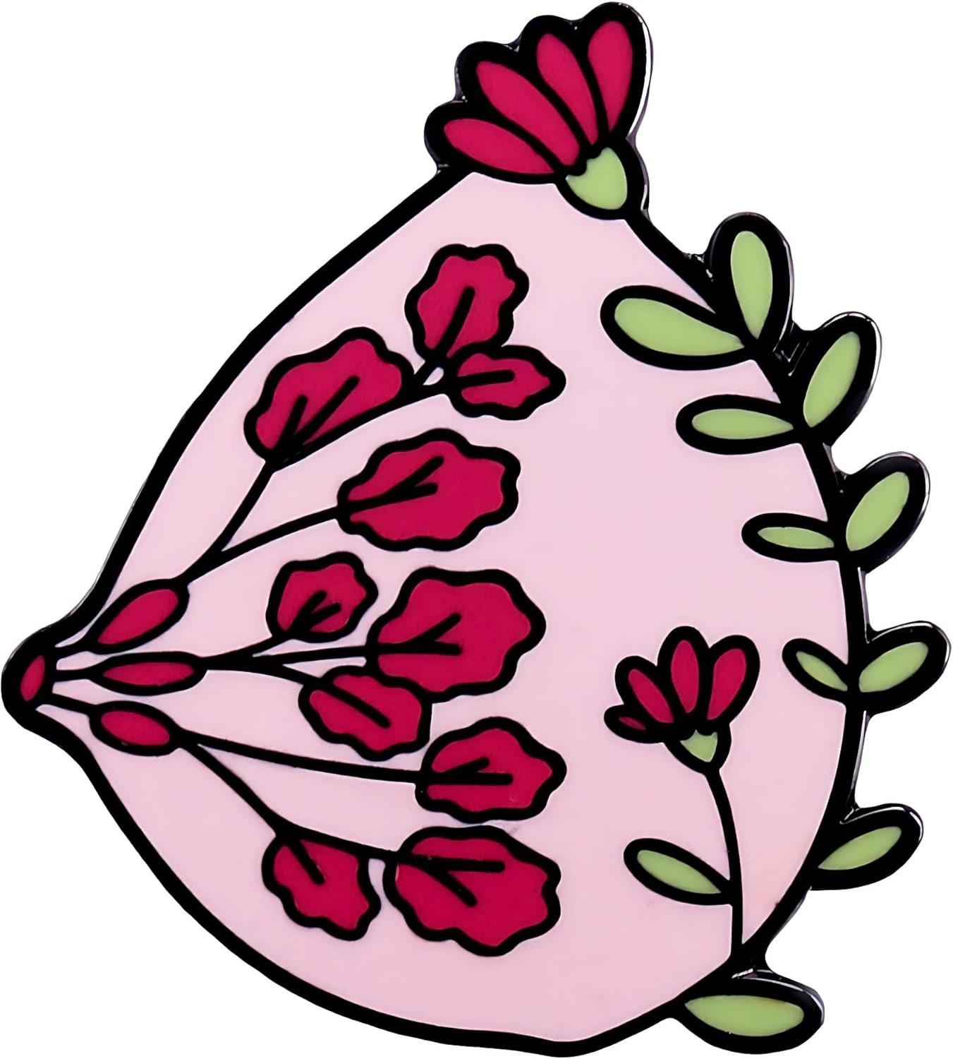 Enamel Pins for WomenUterus Feminist Awareness Gift Feminist Women Pin Lapel Pin for Women Men Badge Enamel Pins for Backpacks Jacket Hat