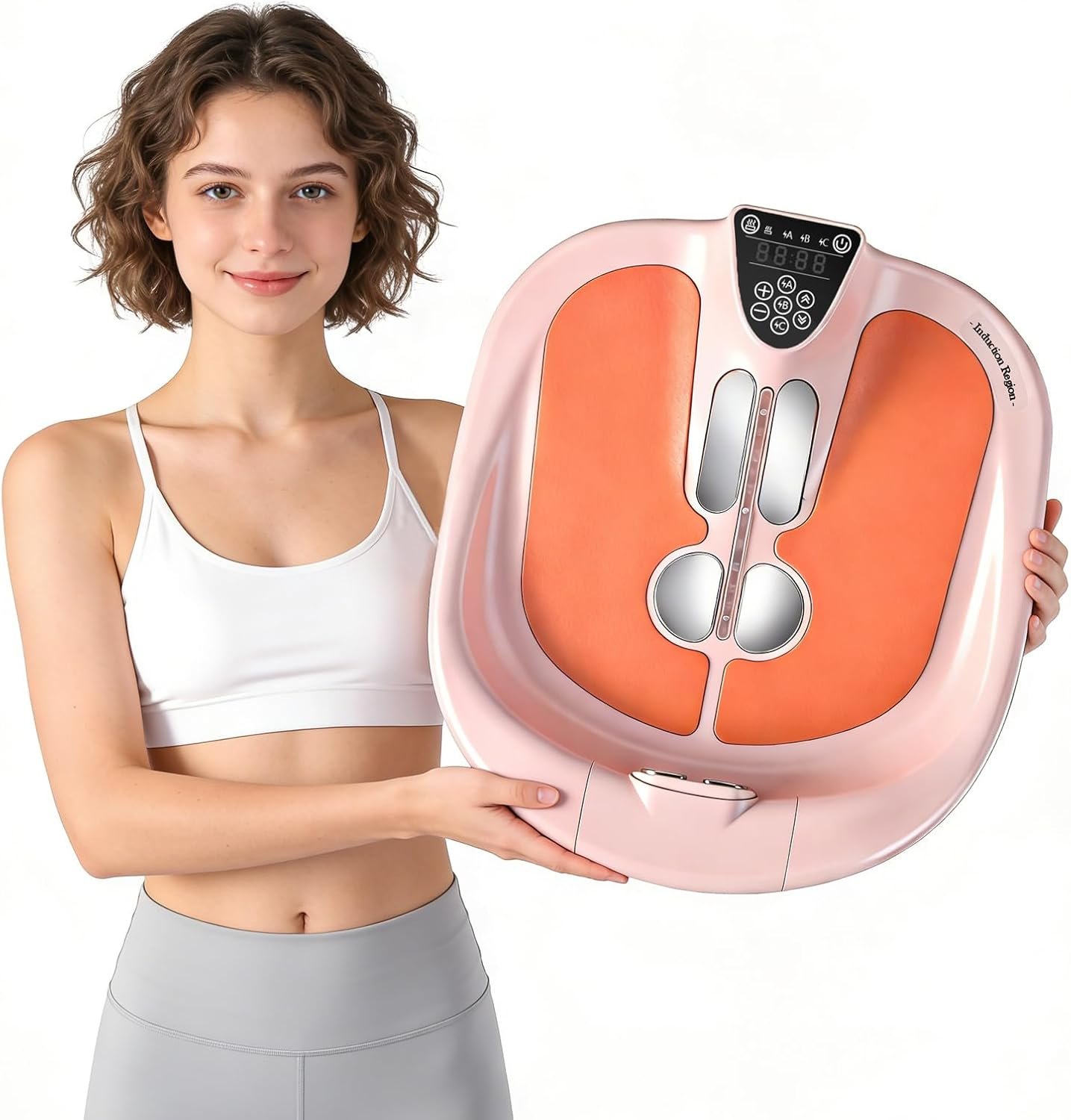 Pelvic Floor Muscle Trainer for Postpartum Recovery & Bladder Control Support – Portable Kegel Toner and Exerciser for Women and Men, Non-Invasive for Home Use