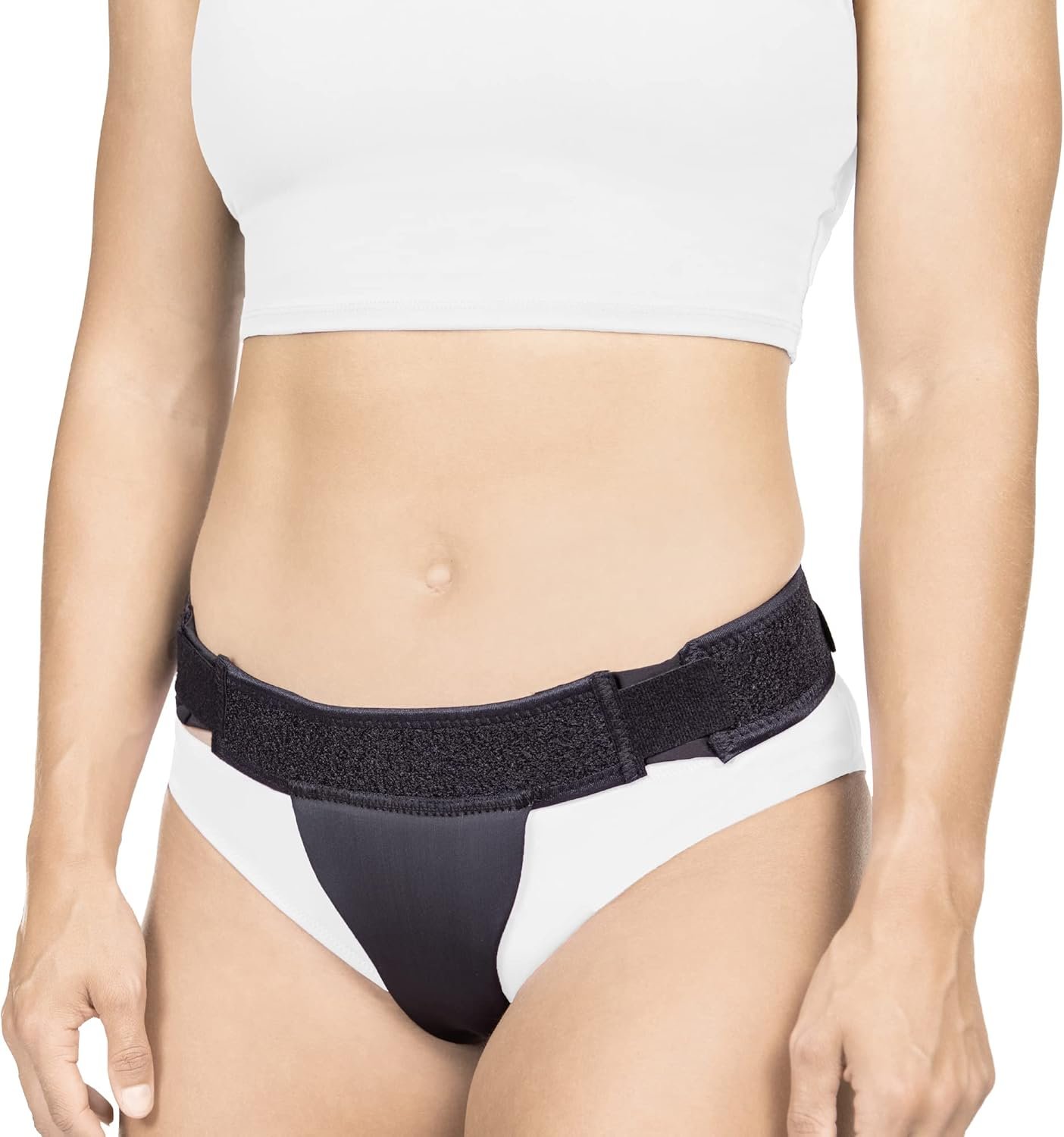BraceAbility Pelvic Pro Prolapse Belt – Patented, Original Uterus Support Brace for Women Treating Dropped Bladder, Uterine Prolapse, Vulvar Varicosities, Postpartum, Symphysis Pubis Dysfunction (XL)