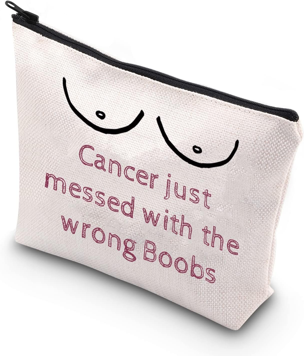 WCGXKO Breast Cancer Survivor Gift Cancer Fighter Gift Recovery Gift Cancer Fighter Encouragement Gift (wrong Boobs)