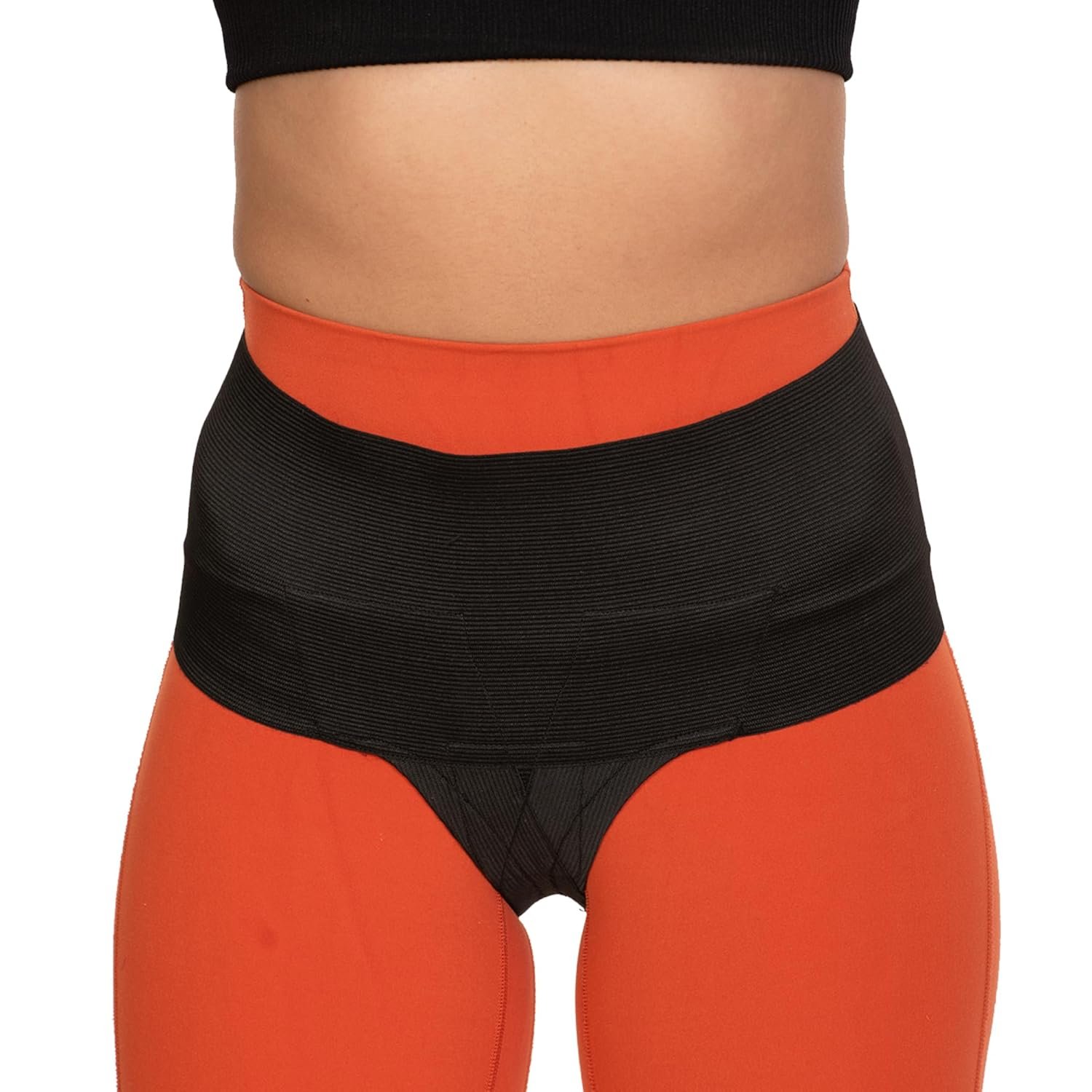 Women’s Pelvic Orthotic Support Belt – Uterus & Bladder Support Girdle | Postpartum Recovery & Pain Relief | High Waist Black (X-Small)
