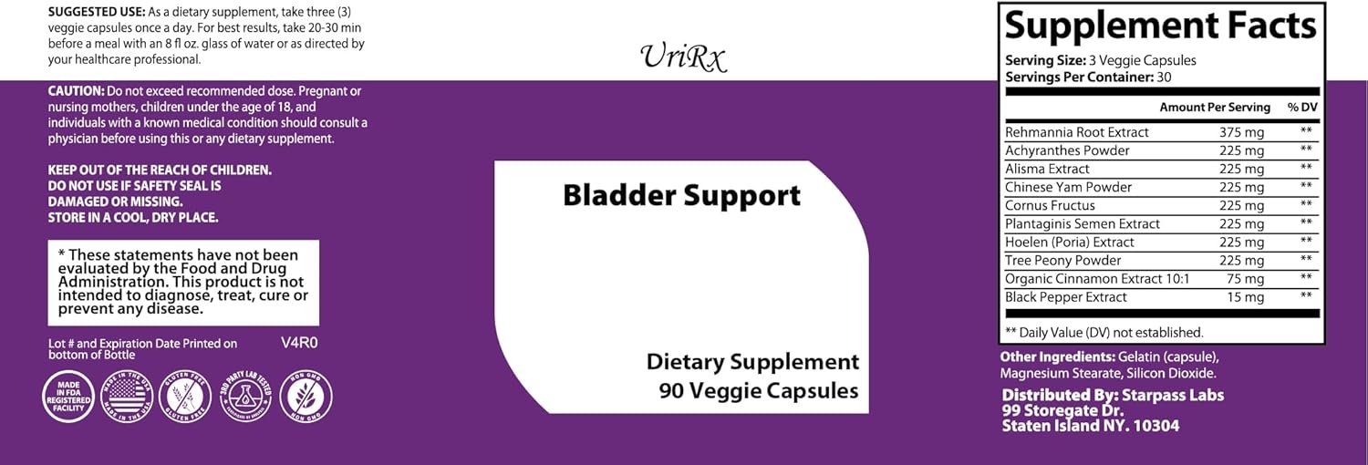 Bladder Ultra Control Support and Promote Healthy Bladder Function, Help Maintain Bladder Control and Reduce Frequency, Urinary Leak – 90 Count