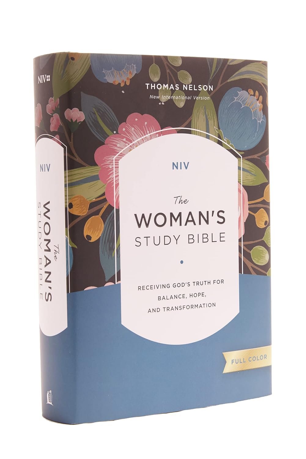 NIV, The Woman’s Study Bible, Hardcover, Full-Color, Red Letter: Receiving God’s Truth for Balance, Hope, and Transformation