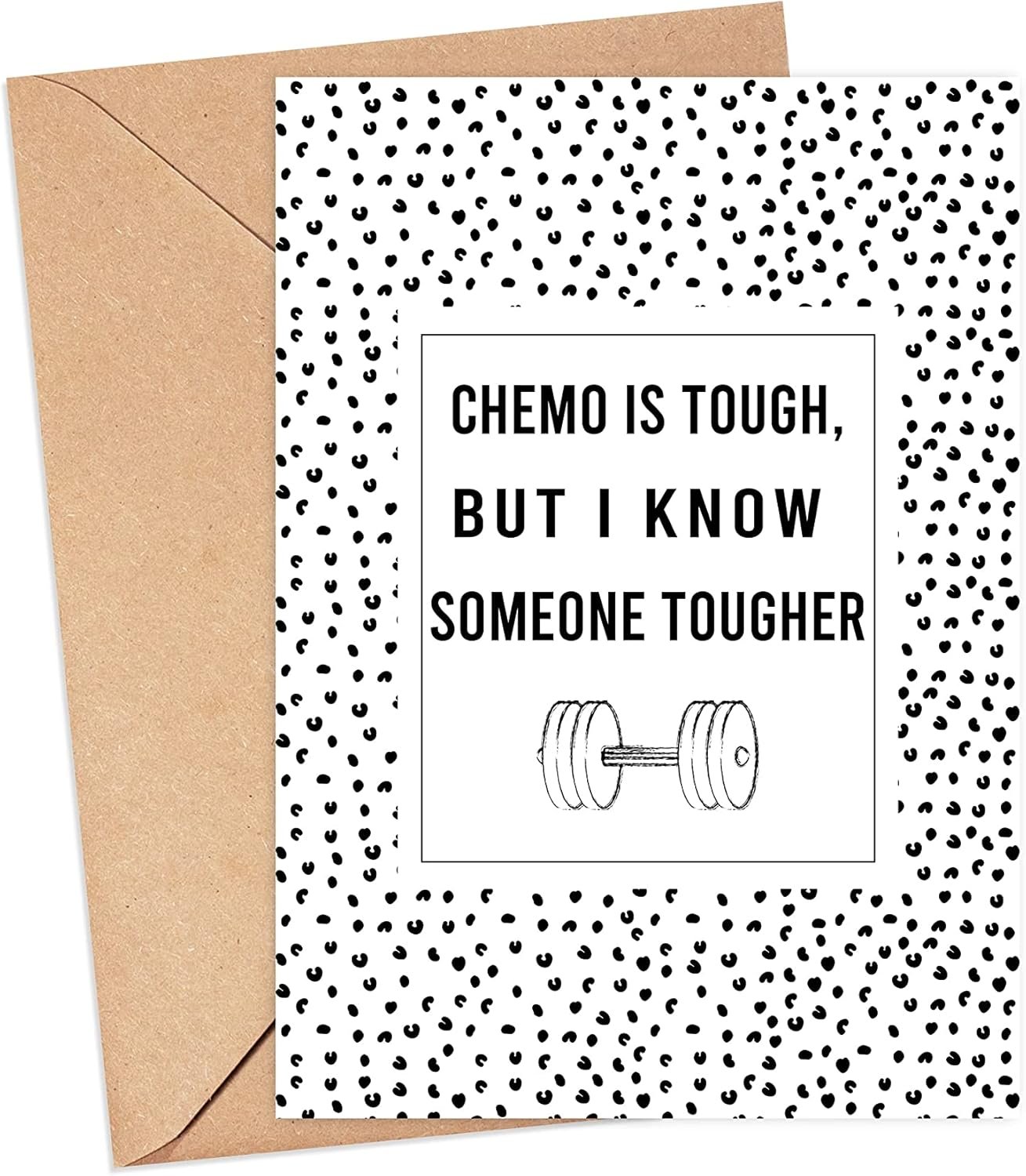 Walzzoo Chemo Card – Chemotherapy Get Well Cancer For Her Breast Support Mom Care Package Gifts Gift, 5 x 7 inches