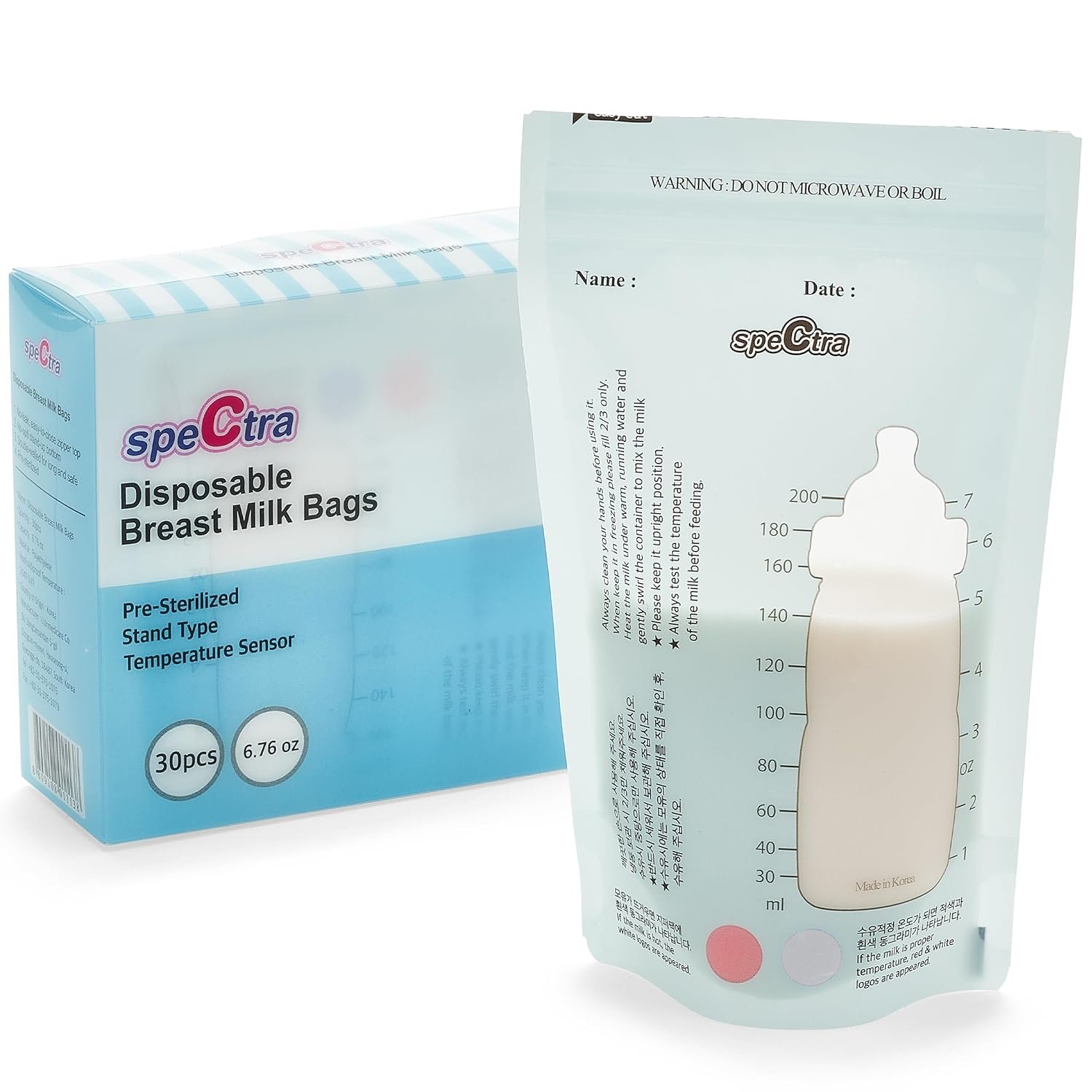 Spectra – Sterile Disposable Breast Milk Storage Bags (Pack of 30)